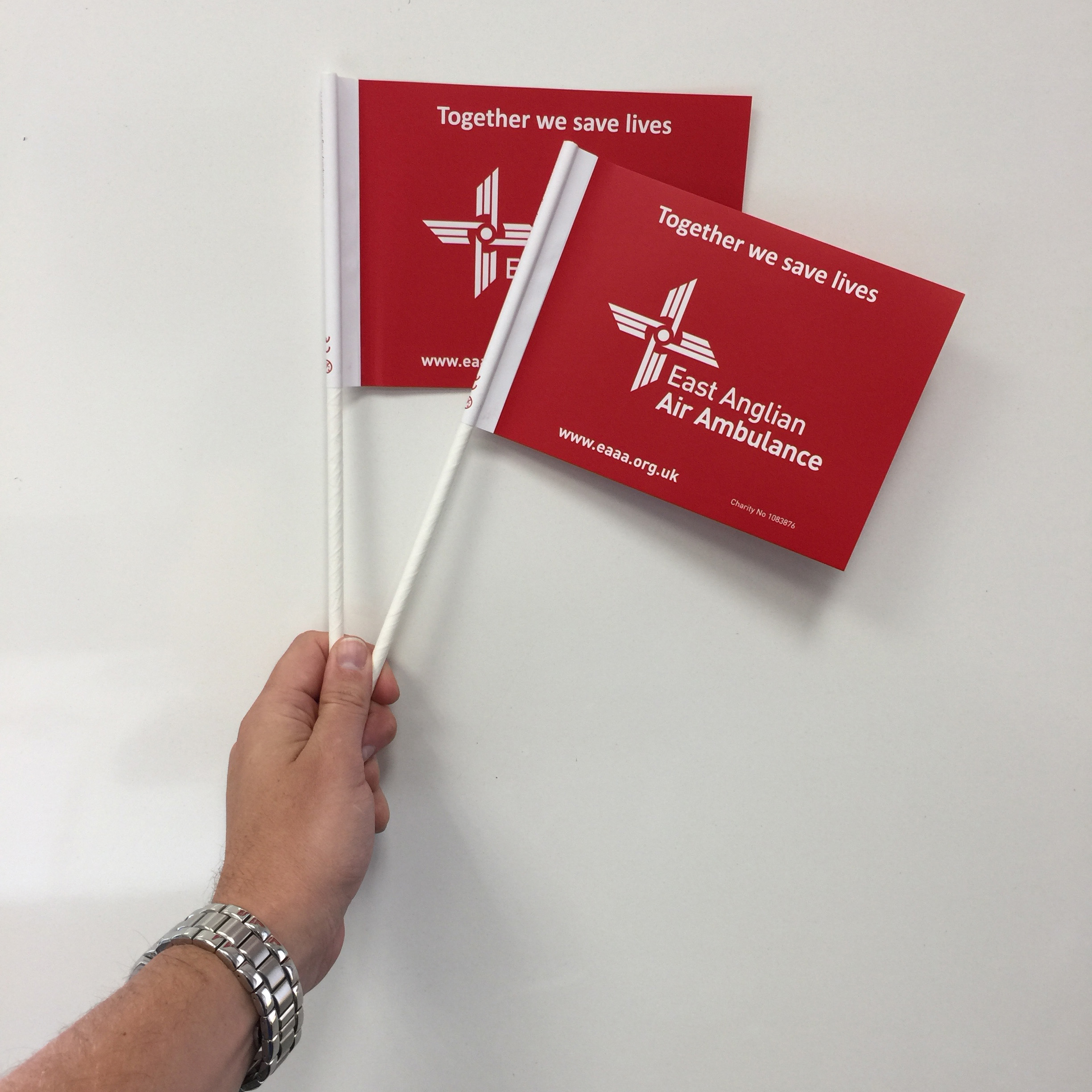 Paperflags Co Uk Printed Promotional Paper Hand Flags